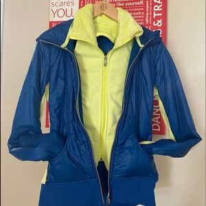 Uba Hoodie, w/ rmvbl. fleece hood, worn twice!!